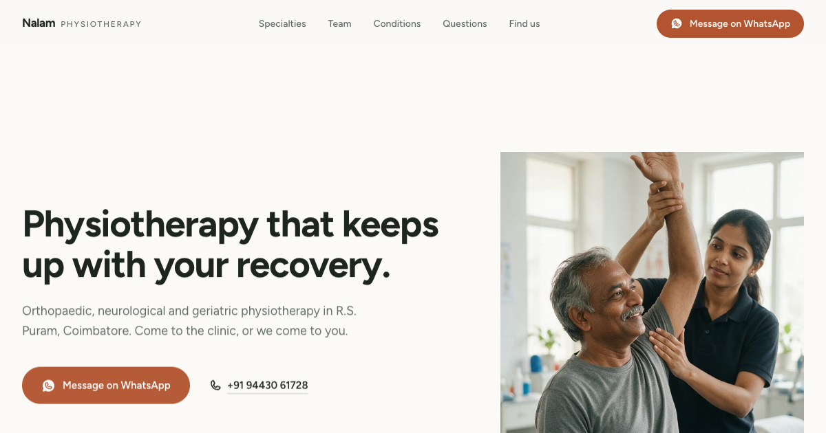 Nalam template screenshot